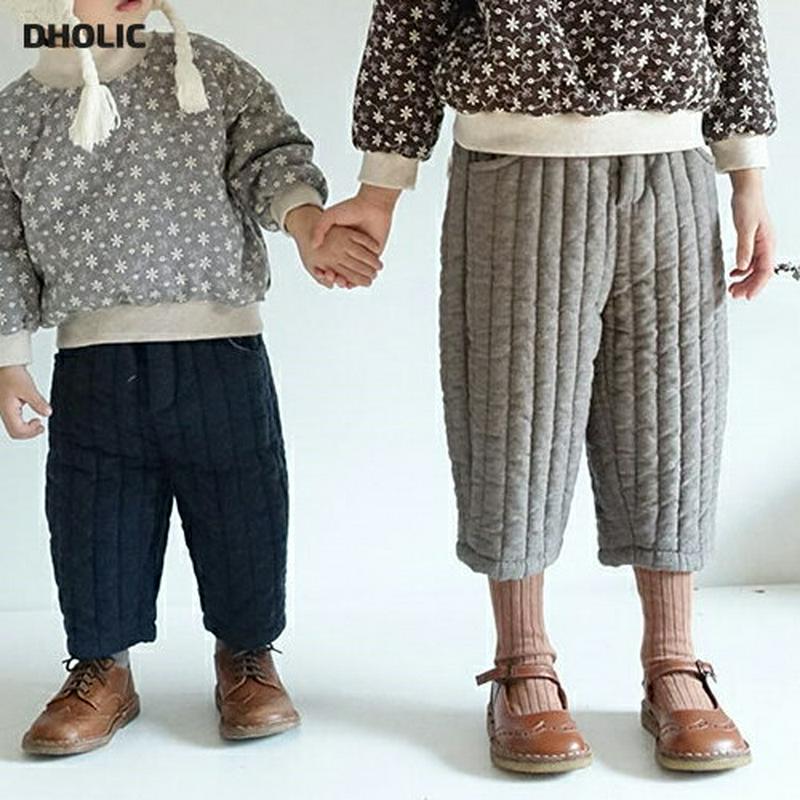 【キッズ30%OFF】中綿パンツ・u09438 キッズ【3~8才】【pt】【パンツ ズボン ロングパンツ 長ズボン 中綿 中綿パンツ 裏起毛 カジュアル ラフ 女の子 男の子 クロップド丈 韓国 韓国子供服 子供 こども 子供服 こども服】【KIDS】