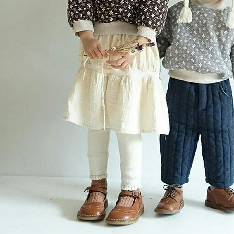 【キッズ20%OFF】フレアレギンススカート・u09040 キッズ【3~8才】【pt】【レギンススカート レギンス スカート フレア フレアスカート シンプル 可愛い かわいい フェミニン 女の子 秋 冬 韓国 韓国子供服 子供 こども 子供服 こども服】【KIDS】