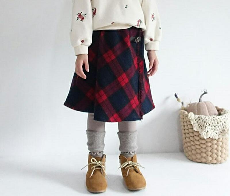 【キッズ20%OFF】タータンチェックスカート・u09045 キッズ【3~8才】【sk】【スカート ミディ丈 ミディスカート チェック柄 チェックスカート タータンチェック カジュアル かわいい 可愛い 女の子 秋 冬 韓国 韓国子供服 子供 こども 子供服 こども服】【KIDS】