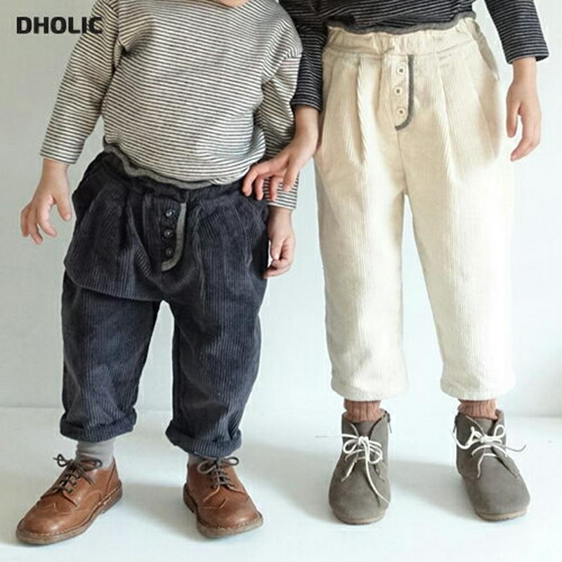【キッズ30%OFF】スリーボタンコーデュロイパンツ・u09050 キッズ【3~8才】【pt】【パンツ ズボン ロングパンツ 長ズボン コーデュロイ 単色 無地 シンプル カジュアル ラフ 女の子 男の子 秋 冬 韓国 韓国子供服 子供 こども 子供服 こども服】【KIDS】