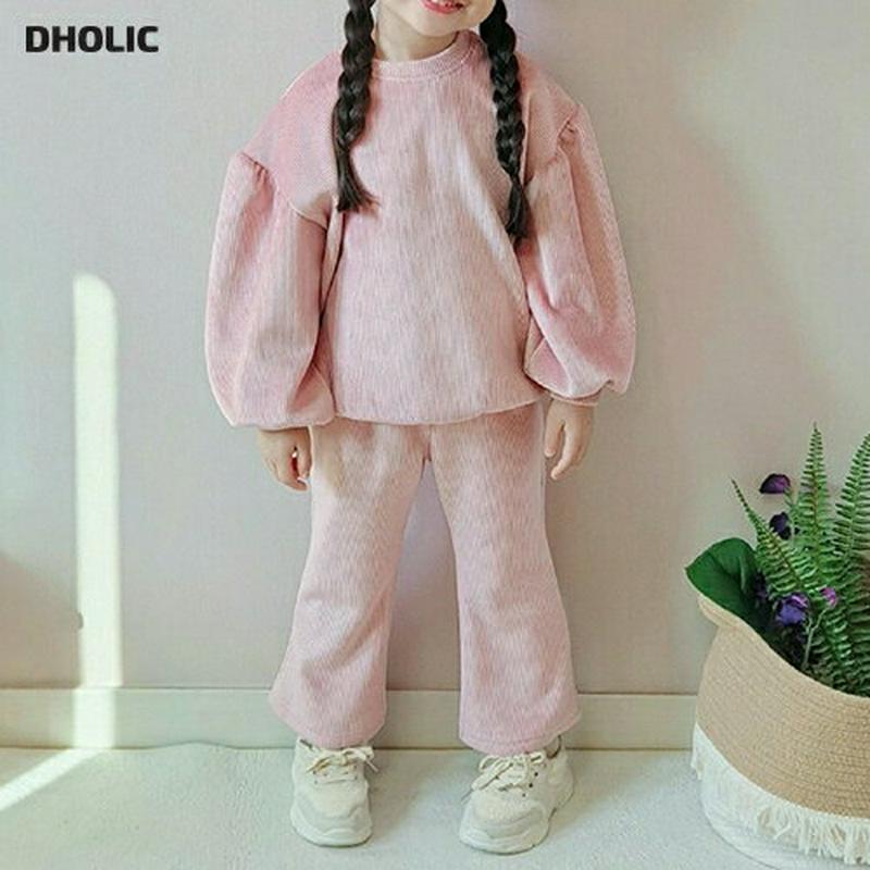 【キッズ20%OFF】裏起毛ベロアスウェット上下SET・u09081 キッズ【3~8才】【set】【セットアップ setup 上下 ベロア スウェット トップス トレーナー 長袖 パンツ ズボン 裏起毛 カジュアル 女の子 冬 韓国 韓国子供服 子供 こども 子供服 こども服】【KIDS】