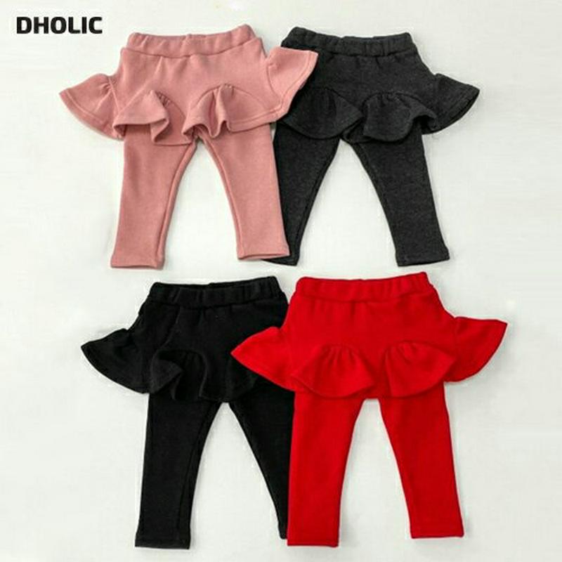 【キッズ20%OFF】裏起毛スカートレギンス・u08989 キッズ【3~8才】【pt】【スカートレギンス スカート レギンス 裏起毛 単色 無地 シンプル カジュアル 女の子 冬 韓国 韓国子供服 子供 こども 子供服 こども服】【KIDS】