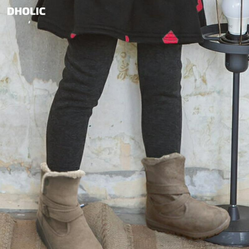 ファー裏地レギンスパンツ(junior)・p008668 キッズ【9~17才】【pt】【レギンス パンツ ズボン ロングパンツ 長ズボン ファーライニング 単色 無地 シンプル カジュアル 女の子 男の子 冬 韓国 韓国子供服 子供 こども 子供服 こども服】【KIDS】