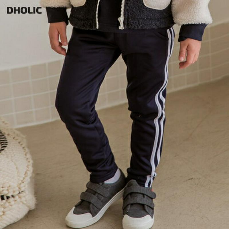 裏起毛ツーライントレーニングパンツ(junior)・p008663 キッズ【9~17才】【pt】【パンツ ズボン ロングパンツ 長ズボン 裏起毛 サイドライン カジュアル スポーティー 女の子 男の子 冬 韓国 韓国子供服 子供 こども 子供服 こども服】【KIDS】