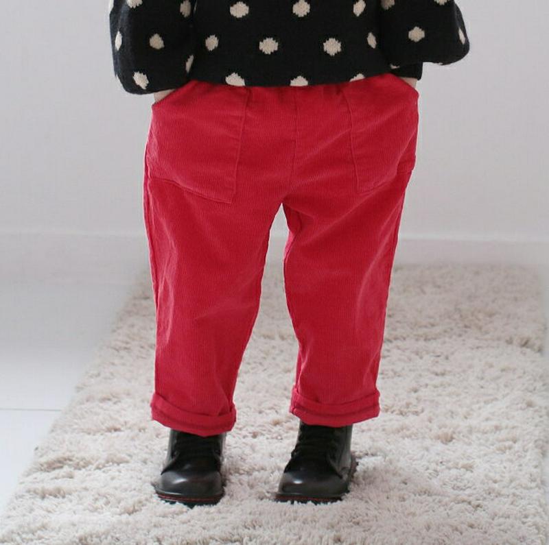 フロントポケットコーデュロイパンツ・p008720 キッズ【3~8才】【pt】【パンツ ズボン ロングパンツ 長ズボン コーデュロイ 単色 無地 シンプル カジュアル ラフ 女の子 男の子 秋 冬 韓国 韓国子供服 子供 こども 子供服 こども服】【KIDS】
