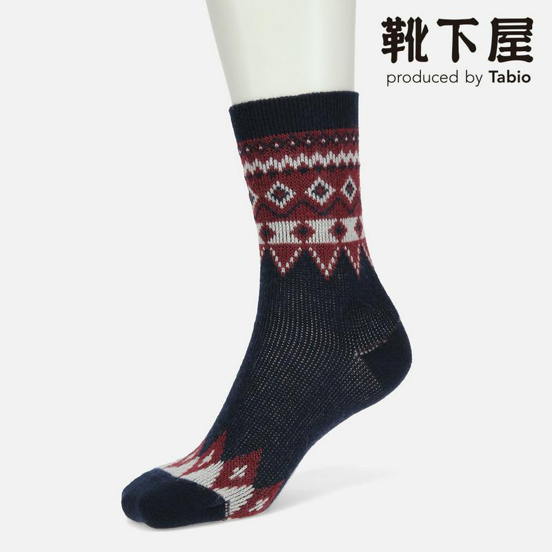 【全品送料無料★〜11/24 9:59迄】【あす楽】【Tabio】 フェアアイル柄ショートソックス / 靴下屋 靴下 タビオ くつ下 ショート レディース 日本製
