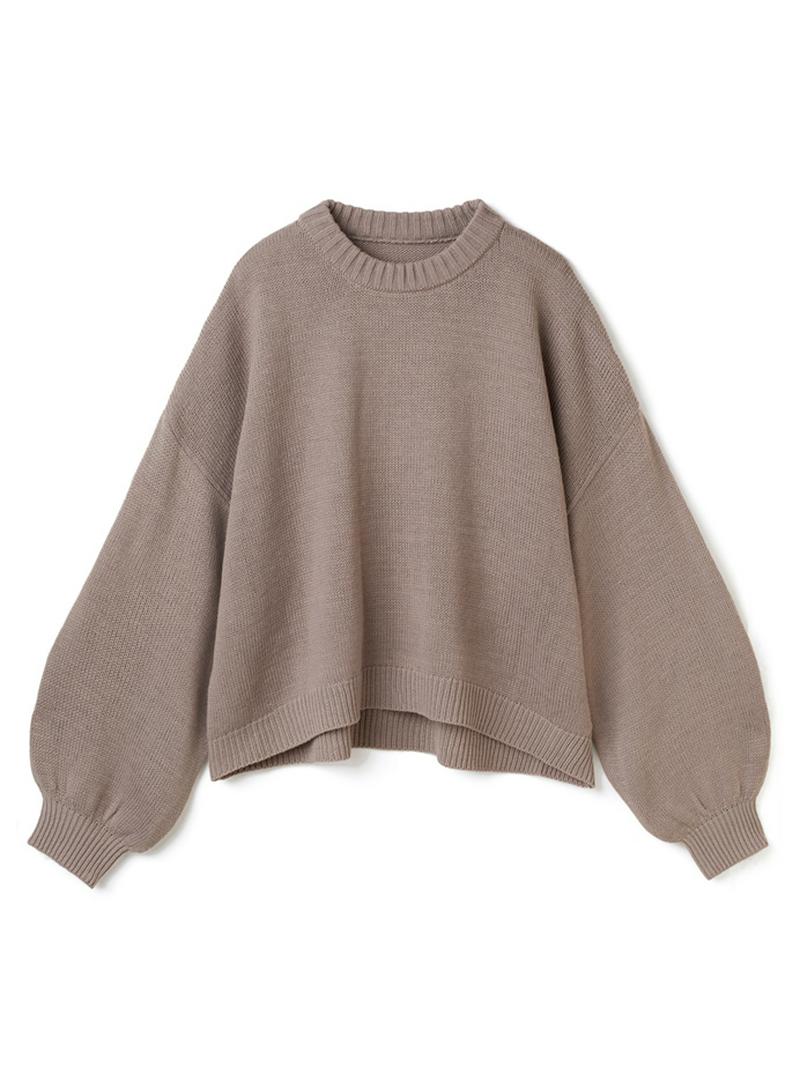 ニットXロングシャツアンサンブル