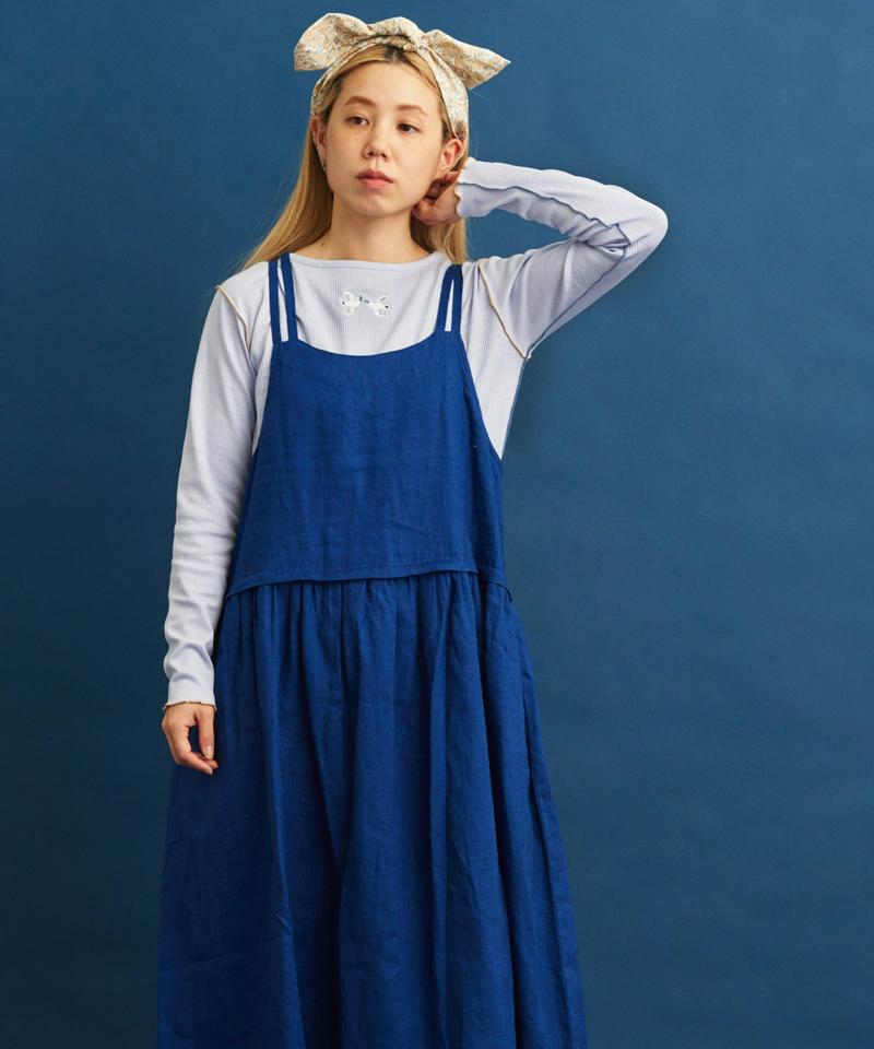 ●eiπe　バスクテレコ ハト刺繍 メローTee（eiπe）