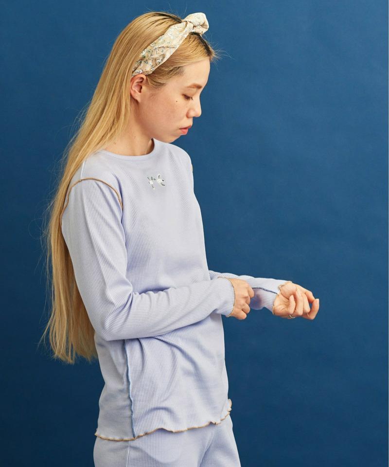 ●eiπe　バスクテレコ ハト刺繍 メローTee（eiπe）