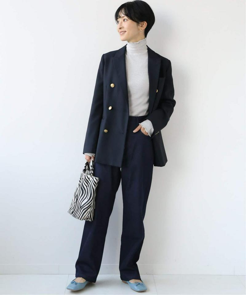 Jammyランダムテレコハイネックロングスリーブ◆（JOURNAL STANDARD relume）