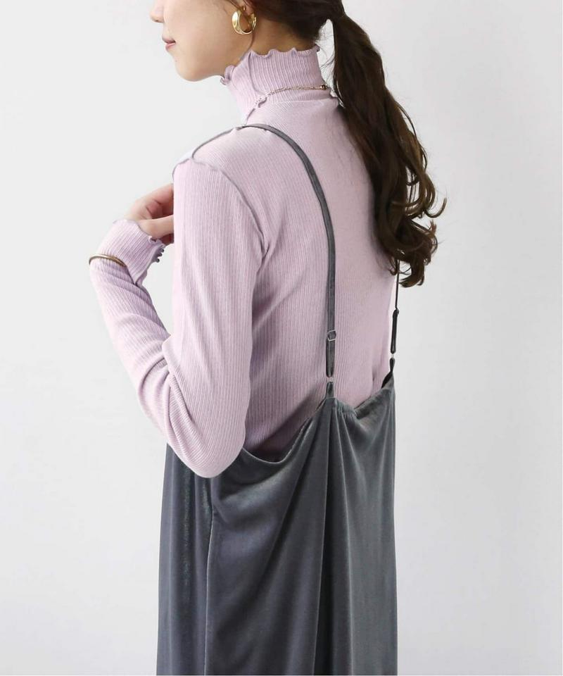 Jammyランダムテレコハイネックロングスリーブ◆（JOURNAL STANDARD relume）