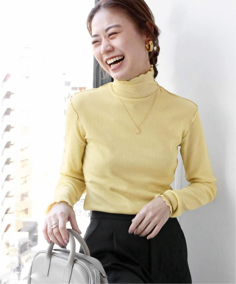Jammyランダムテレコハイネックロングスリーブ◆（JOURNAL STANDARD relume）