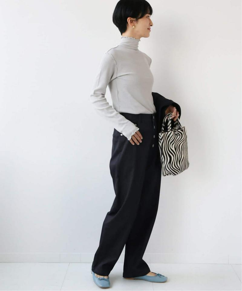 Jammyランダムテレコハイネックロングスリーブ◆（JOURNAL STANDARD relume）