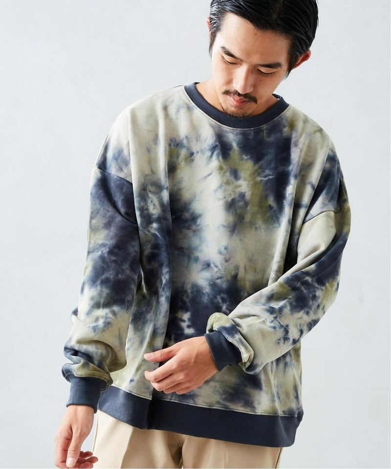 《追加》【WEB限定】Tie Dye ビッグシルエット クルーネック スウェット（JOURNAL STANDARD）