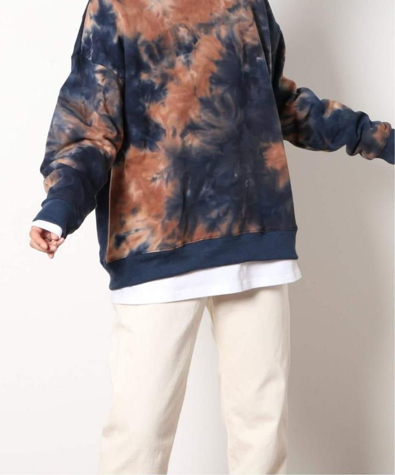 《追加》【WEB限定】Tie Dye ビッグシルエット クルーネック スウェット（JOURNAL STANDARD）