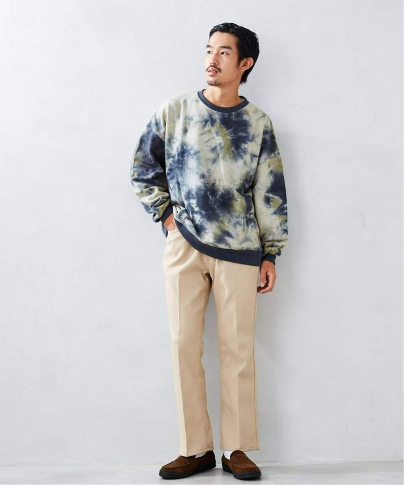 《追加》【WEB限定】Tie Dye ビッグシルエット クルーネック スウェット（JOURNAL STANDARD）