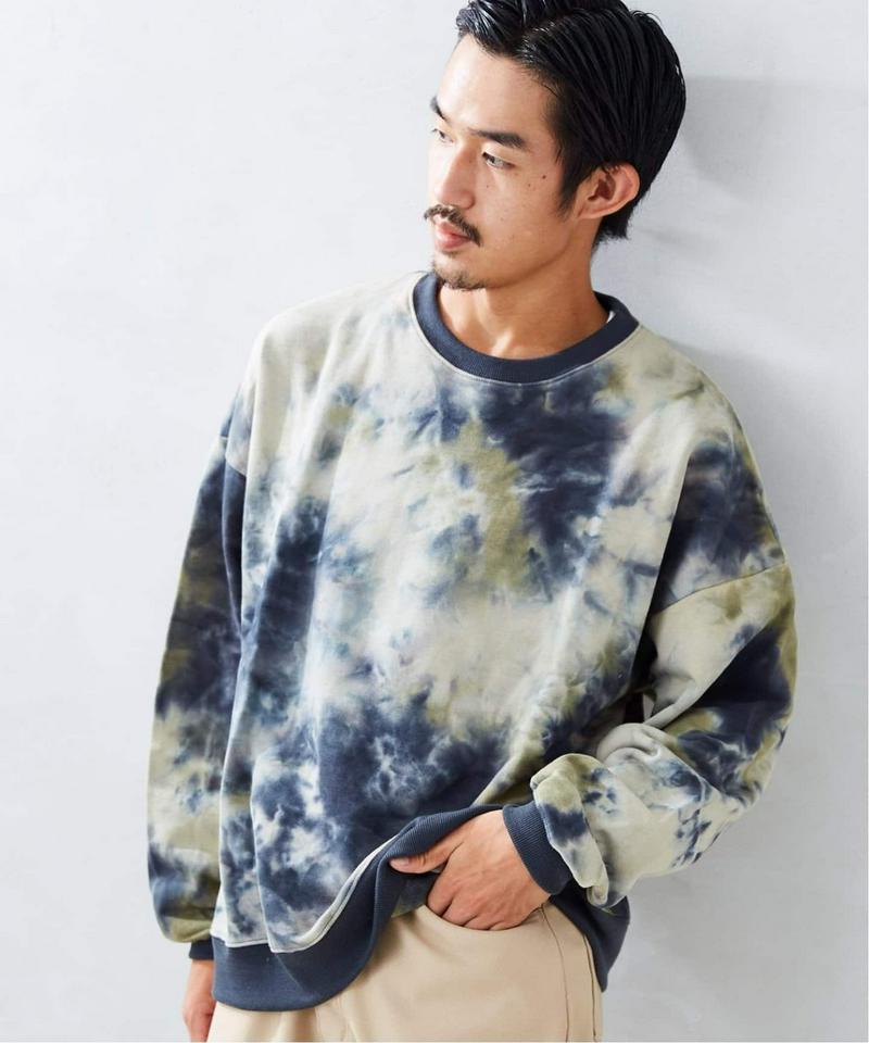 《追加》【WEB限定】Tie Dye ビッグシルエット クルーネック スウェット（JOURNAL STANDARD）