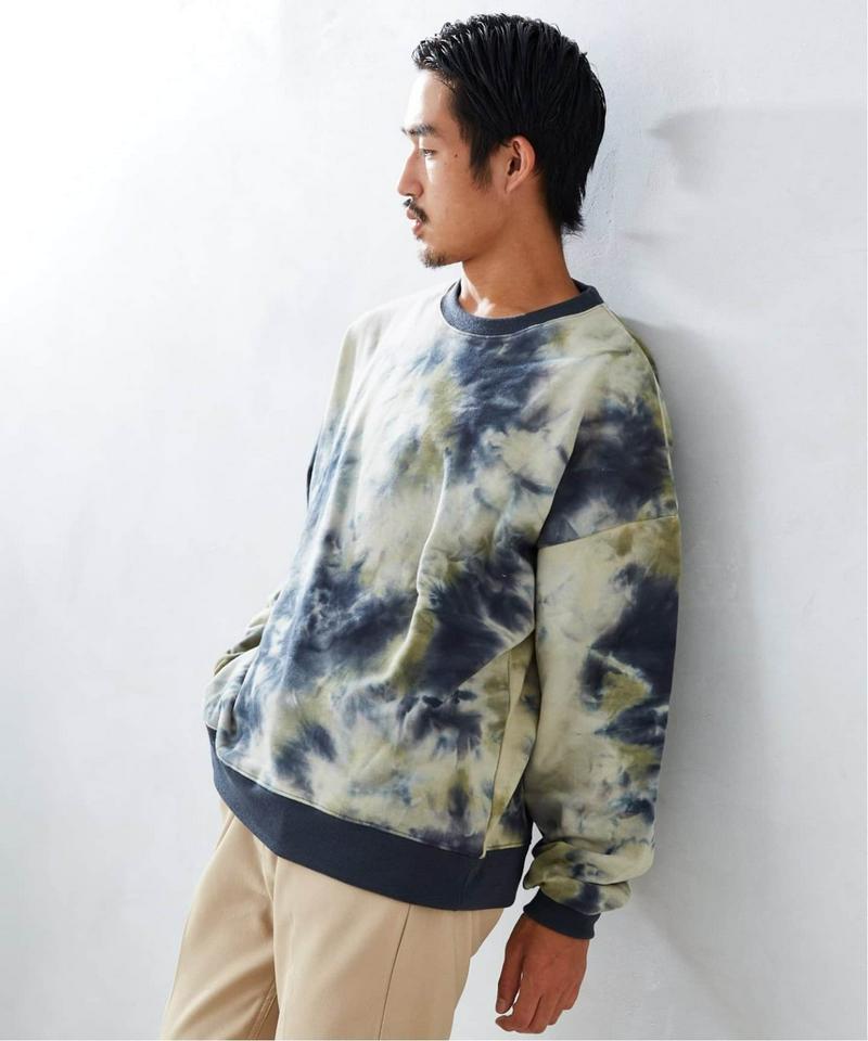 《追加》【WEB限定】Tie Dye ビッグシルエット クルーネック スウェット（JOURNAL STANDARD）