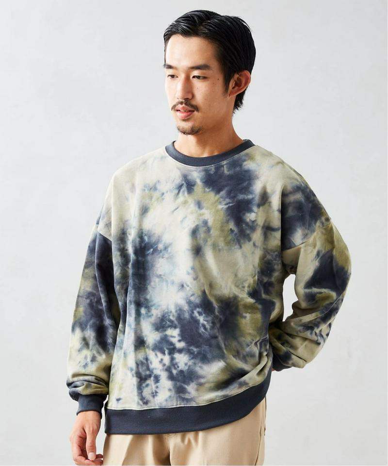 《追加》【WEB限定】Tie Dye ビッグシルエット クルーネック スウェット（JOURNAL STANDARD）