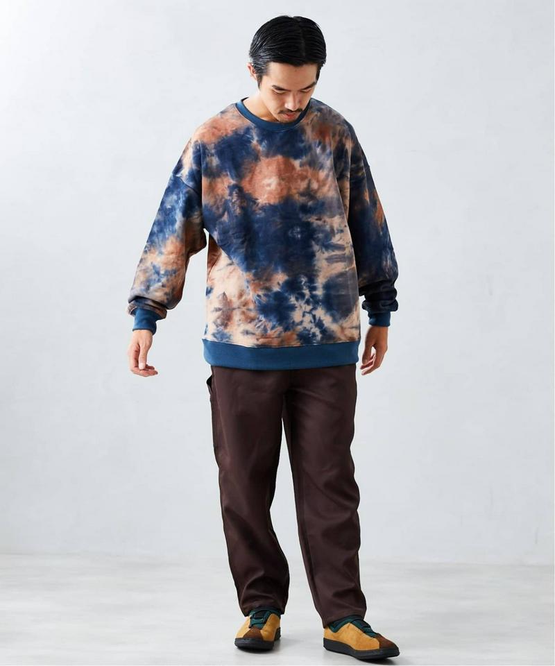 《追加》【WEB限定】Tie Dye ビッグシルエット クルーネック スウェット（JOURNAL STANDARD）