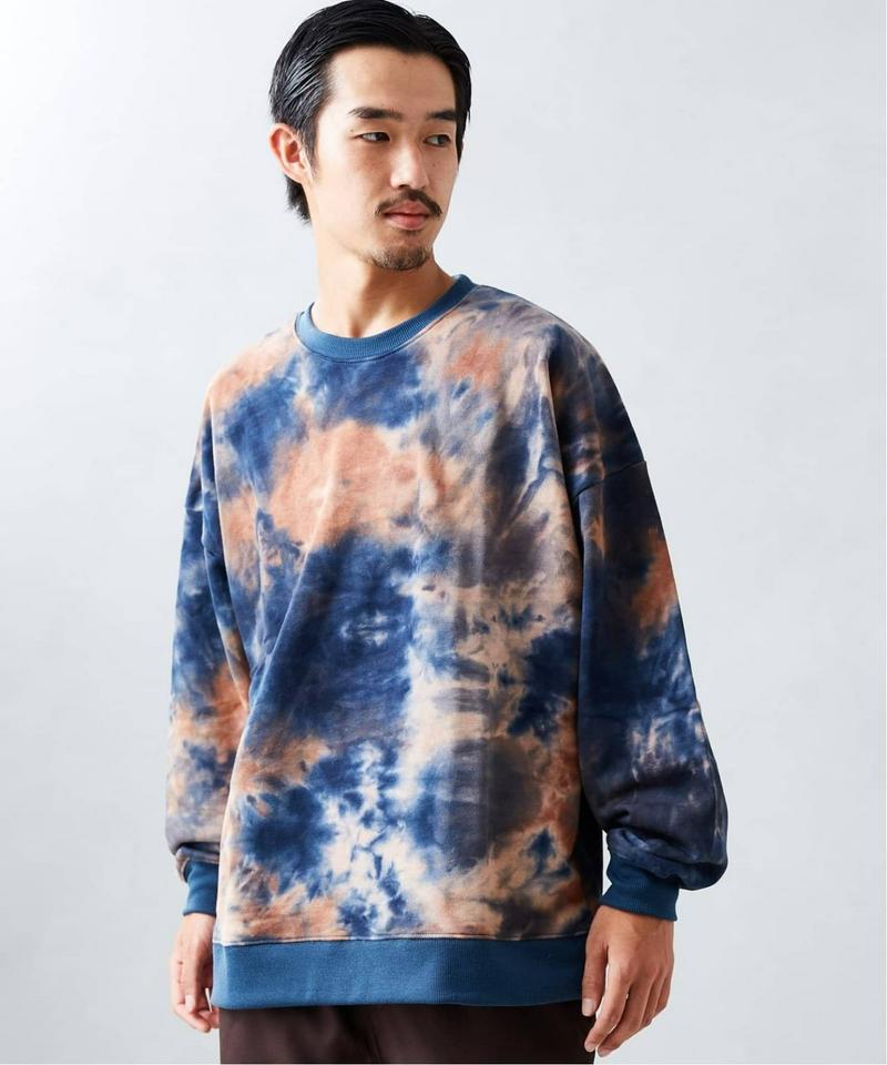 《追加》【WEB限定】Tie Dye ビッグシルエット クルーネック スウェット（JOURNAL STANDARD）