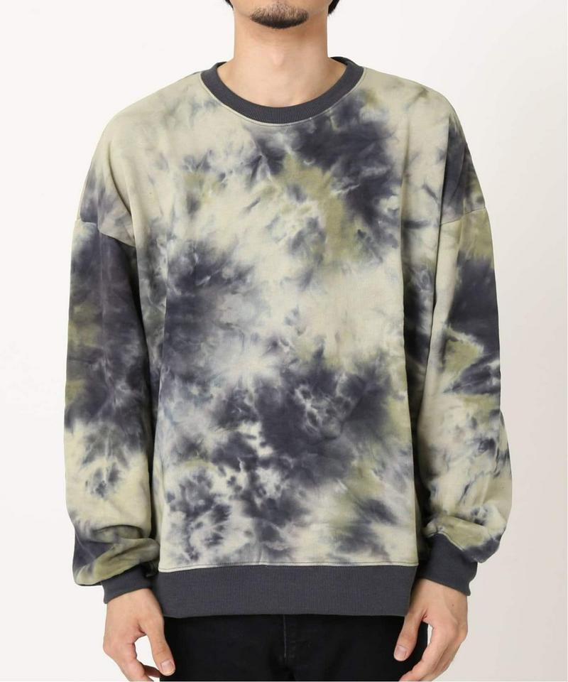 《追加》【WEB限定】Tie Dye ビッグシルエット クルーネック スウェット（JOURNAL STANDARD）