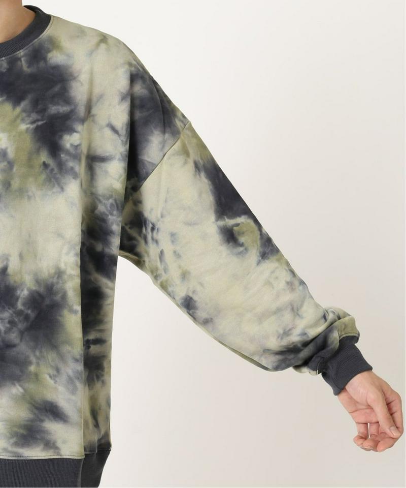 《追加》【WEB限定】Tie Dye ビッグシルエット クルーネック スウェット（JOURNAL STANDARD）