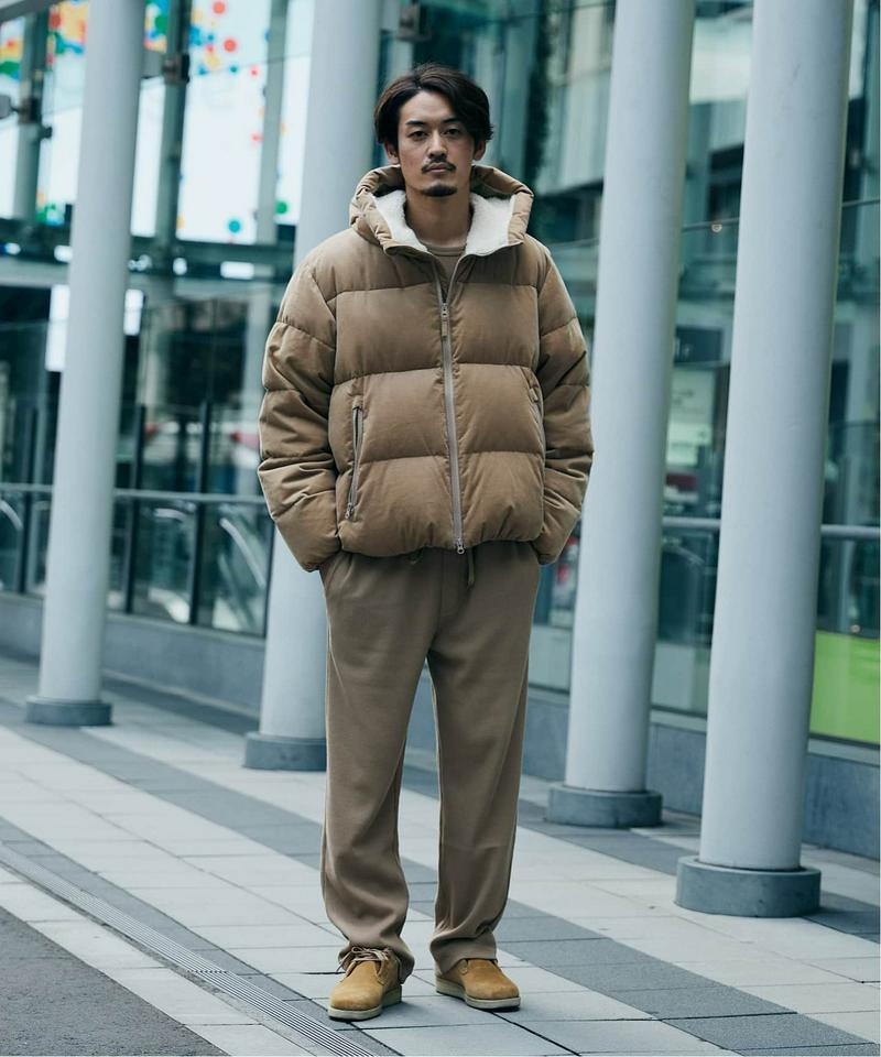 【ロンT+パンツ+巾着袋3点セット】T/Cワッフル ホームウェア セットアップ（JOURNAL STANDARD）