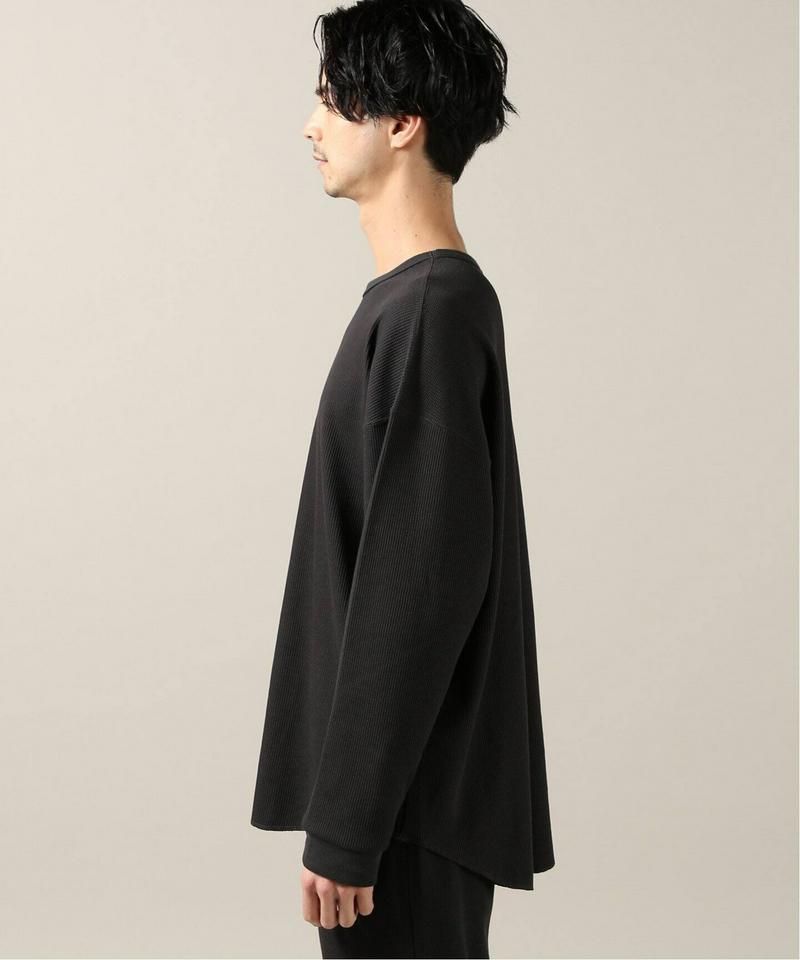 【ロンT+パンツ+巾着袋3点セット】T/Cワッフル ホームウェア セットアップ（JOURNAL STANDARD）