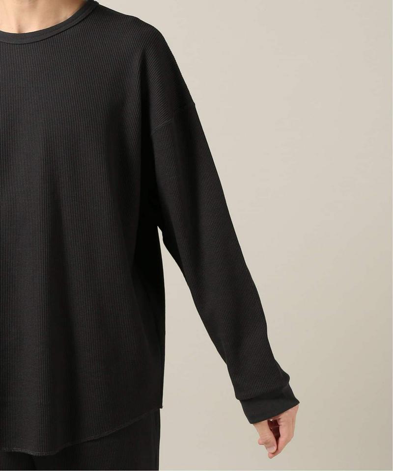 【ロンT+パンツ+巾着袋3点セット】T/Cワッフル ホームウェア セットアップ（JOURNAL STANDARD）