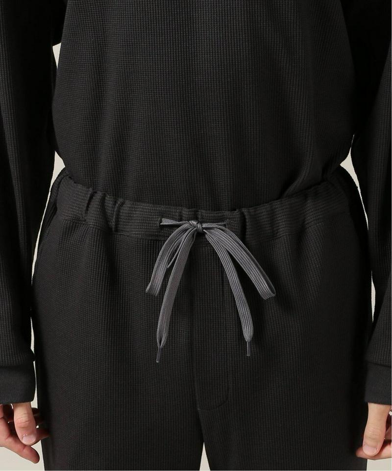 【ロンT+パンツ+巾着袋3点セット】T/Cワッフル ホームウェア セットアップ（JOURNAL STANDARD）
