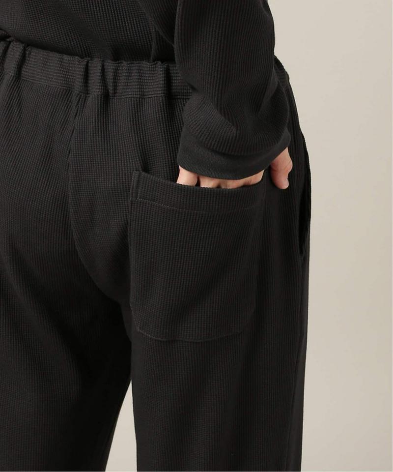 【ロンT+パンツ+巾着袋3点セット】T/Cワッフル ホームウェア セットアップ（JOURNAL STANDARD）