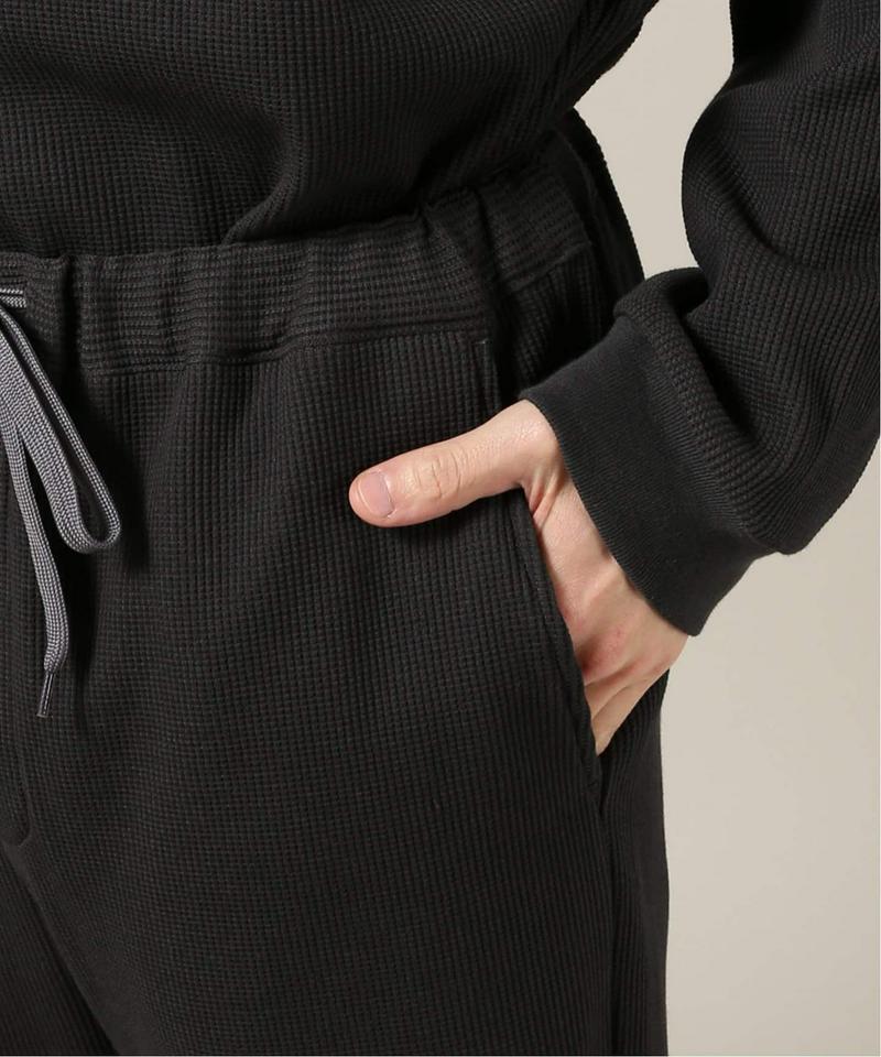 【ロンT+パンツ+巾着袋3点セット】T/Cワッフル ホームウェア セットアップ（JOURNAL STANDARD）