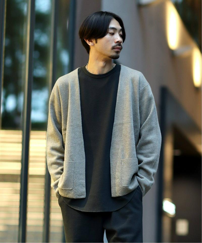 【ロンT+パンツ+巾着袋3点セット】T/Cワッフル ホームウェア セットアップ（JOURNAL STANDARD）
