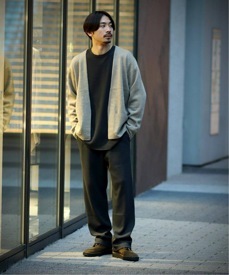 【ロンT+パンツ+巾着袋3点セット】T/Cワッフル ホームウェア セットアップ（JOURNAL STANDARD）