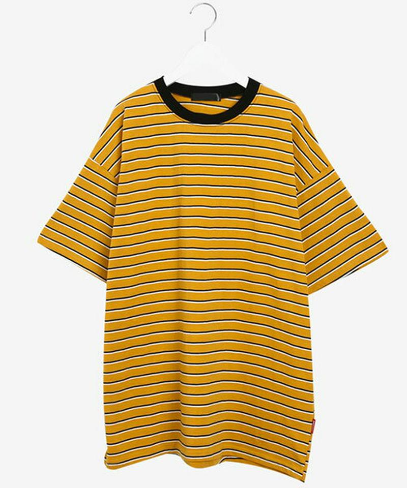 SONYUNARA(ソニョナラ)3色ストライプTシャツ【4/10up_wo】韓国 韓国ファッション　カジュアル　シンプル　しましま　ボーダー　半袖　ストライプTシャツ　春　夏　秋冬レディース ファッション【即納】【メール便】