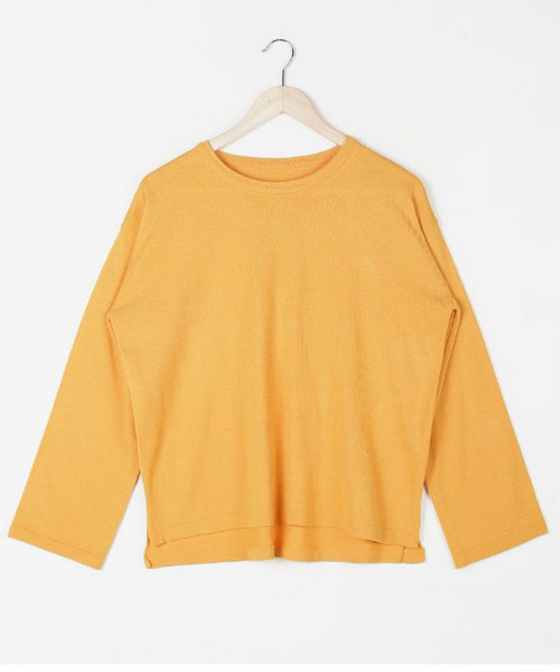 【SALE】【期間限定超目玉】MERONGSHOP(メロンショップ)ラウンドネックニットトップス【1/28up_wo】韓国 韓国ファッション トップス ニット ラウンドネック 春ニット カットソー ゆったり 大きいサイズ 春