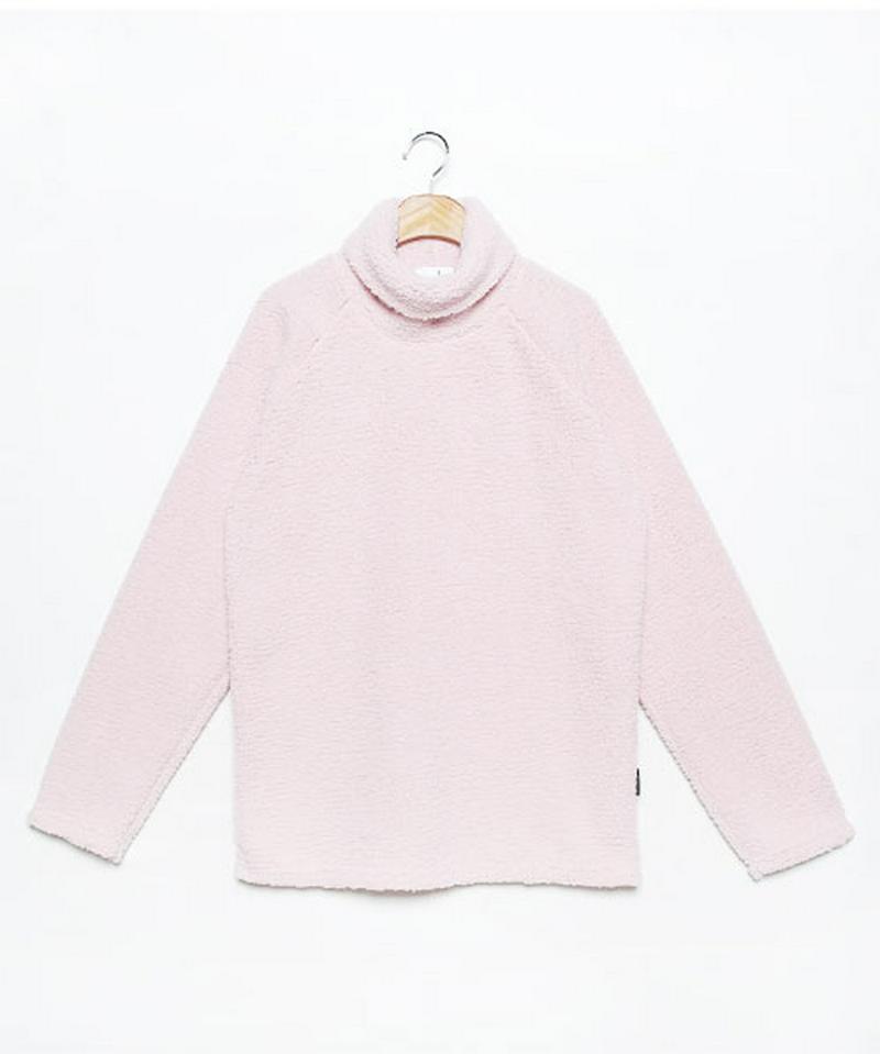 【SALE】【期間限定超目玉】MERONGSHOP(メロンショップ)ハイネックボアトップス韓国 韓国ファッション トップス トレーナー カットソー ボア ボアトップス 冬 もこもこ ハイネック タートルネック 大きいサイズ 【あす楽】 ※メール便不可 ★