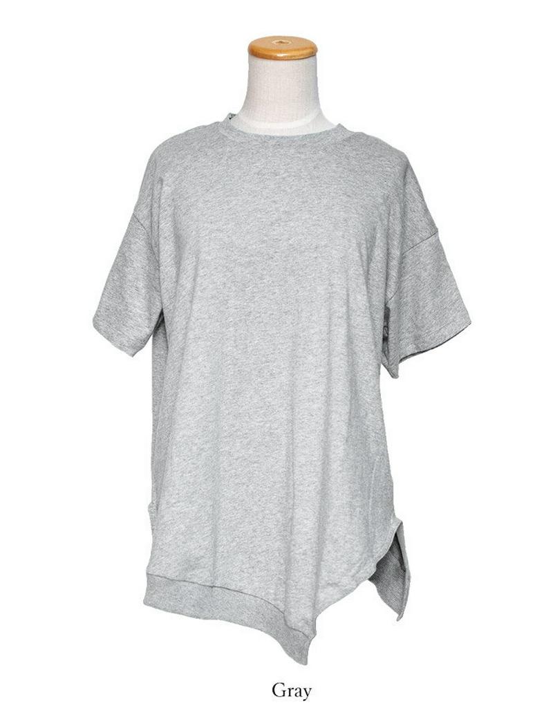 【SALE】3rd(サード)アンバランスベーシックtシャツ【再販】韓国 韓国ファッション 3rdアンバランスベーシックtシャツレディース ファッション【即納】 ★