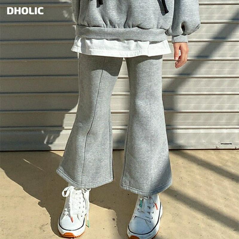 【キッズ20%OFF】ブーツカットパンツ(junior)・u09178 キッズ【9~17才】【pt】【パンツ ズボン ロングパンツ 長ズボン カジュアル ラフ 女の子 男の子 秋 冬 韓国 韓国子供服 子供 こども 子供服 こども服】【KIDS】