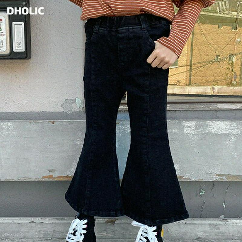 【キッズ20%OFF】ブーツカットデニムパンツ(junior)・u09183 キッズ【9~17才】【pt】【パンツ ズボン セット set ブルーカット 単色 無地 シンプル カジュアル ラフ 女の子 男の子 韓国 韓国子供服 子供 こども 子供服 こども服】【KIDS】