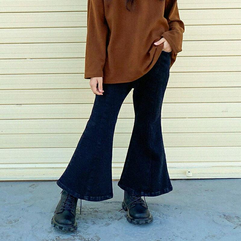 【キッズ20%OFF】ブーツカットデニムパンツ(junior)・u09183 キッズ【9~17才】【pt】【パンツ ズボン セット set ブルーカット 単色 無地 シンプル カジュアル ラフ 女の子 男の子 韓国 韓国子供服 子供 こども 子供服 こども服】【KIDS】