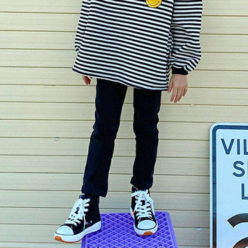 【キッズ20%OFF】裏起毛スキニーパンツ(junior)・u09194 キッズ【9~17才】【pt】【パンツ ズボン ロングパンツ 長ズボン スキニーパンツ スキニー 裏起毛 単色　無地 シンプル カジュアル 女の子 男の子 冬 韓国 韓国子供服 子供 こども 子供服 こども服】【KIDS】