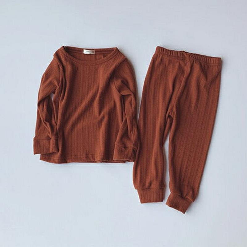 【キッズ20%OFF】ベーシックルームウェア上下SET・u09182 キッズ【3~8才】【uw】【部屋着 ルームウェア パジャマ 上下 セット set トップス 長袖 パンツ ズボン 単色 無地 シンプル ベーシック 女の子 男の子 韓国 韓国子供服 子供 こども 子供服 こども服】【KIDS】