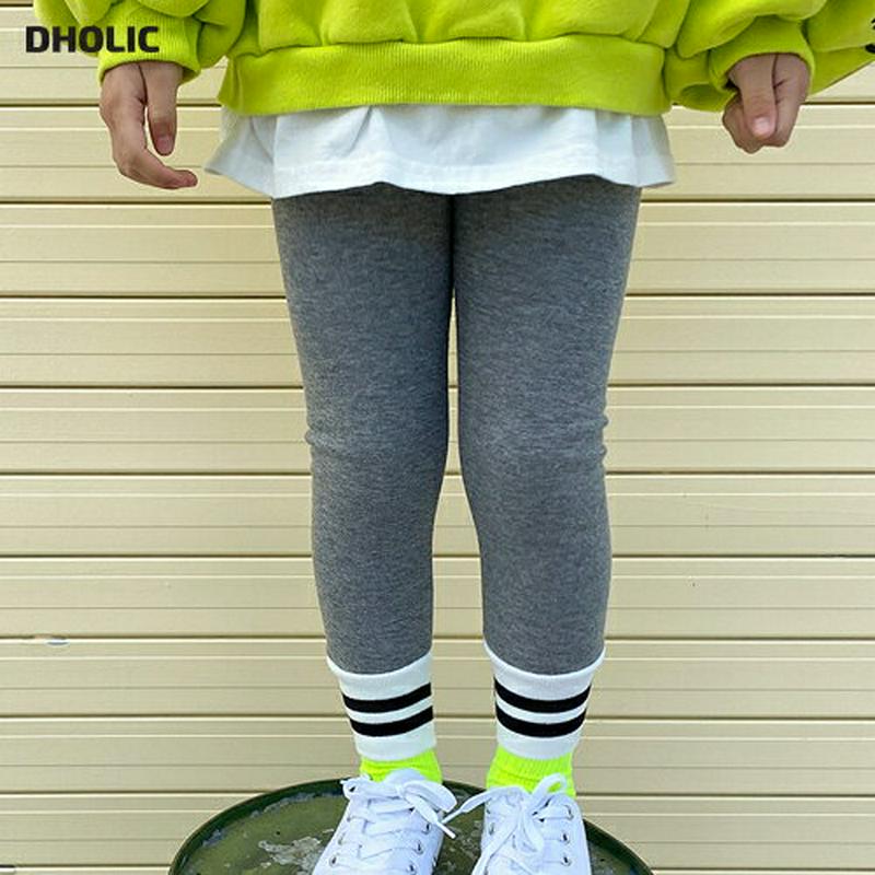 【キッズ20%OFF】ツーラインヘムレギンス(kids)・u09172 キッズ【3~8才】【pt】【レギンス パンツ ズボン ロングパンツ 長ズボン ライン カジュアル スポーティー ラフ 女の子 男の子 秋 冬 韓国 韓国子供服 子供 こども 子供服 こども服】【KIDS】
