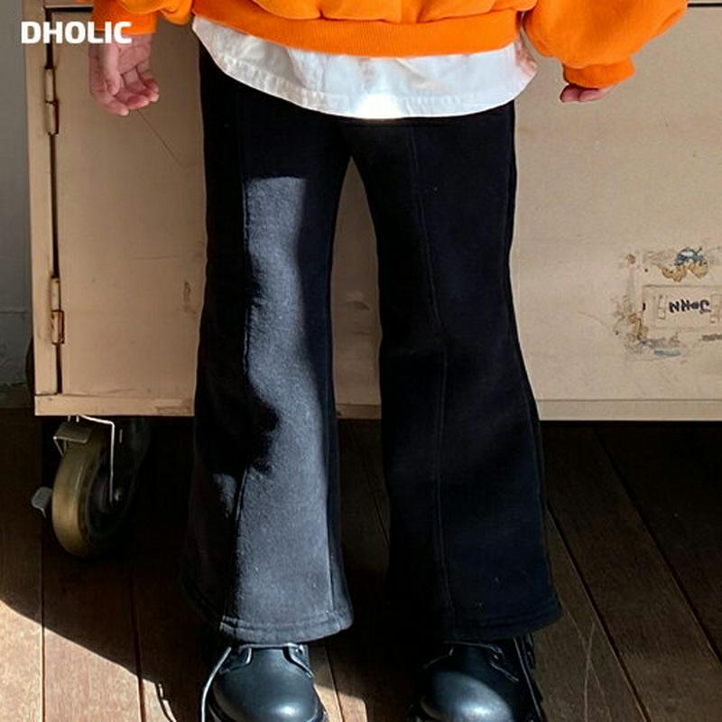 【キッズ20%OFF】ブーツカットパンツ(kids)・u09180 キッズ【3~8才】【pt】【パンツ ズボン ロングパンツ 長ズボン ブーツカット 単色 無地 シンプル カジュアル 女の子 男の子 秋 冬 韓国 韓国子供服 子供 こども 子供服 こども服】【KIDS】