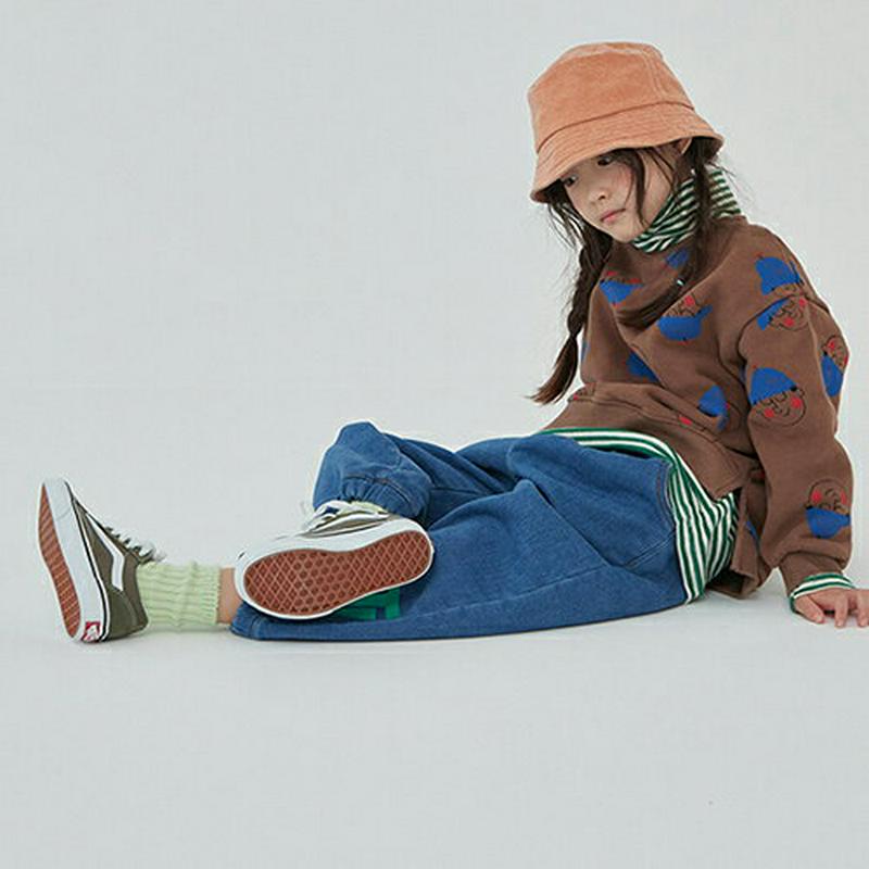 【キッズ20%OFF】裏起毛ツイストジョガーパンツ・u09171 キッズ【3~8才】【pt】【パンツ ズボン ロングパンツ 長ズボン ジョガーパンツ ロゴ ラフ カジュアル 裏起毛 女の子 男の子 秋 冬 韓国 韓国子供服 子供 こども 子供服 こども服】【KIDS】