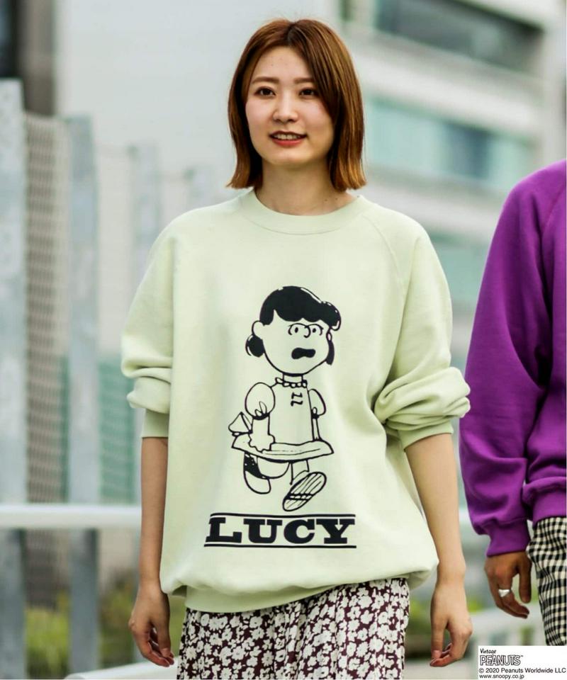 【PEANUTS×SPORTS WEAR by relume】 SPECIAL 11.5oz スウェット”1”（JOURNAL STANDARD relume）