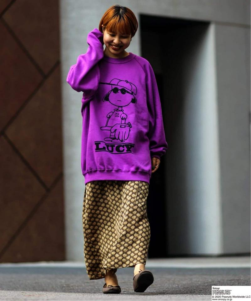 【PEANUTS×SPORTS WEAR by relume】 SPECIAL 11.5oz スウェット”1”（JOURNAL STANDARD relume）