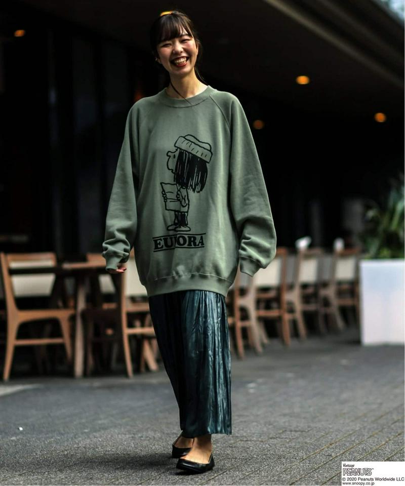 【PEANUTS×SPORTS WEAR by relume】 SPECIAL 11.5oz スウェット”1”（JOURNAL STANDARD relume）